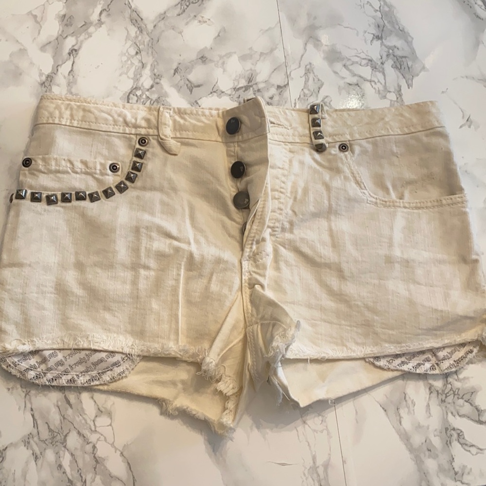 High Waisted Jean Short
